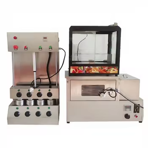Mini Ice Cream Machine Cone Automatic Pizza <b>Box</b> Making Machine Baking Ovens For Sale - Product Image 1