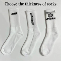 OEM de haute qualité unisexe bambou coton équipage cheville chaussettes personnalisé hommes tricoté vélo Compression sport poignée genou lettre pour