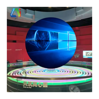 Affichage Sphère LED Intérieur de Haute Qualité P1.5 Mur Vidéo LED de Forme Sphérique avec Affichage Boule Visualisable à 360 Degrés de Haute Définition