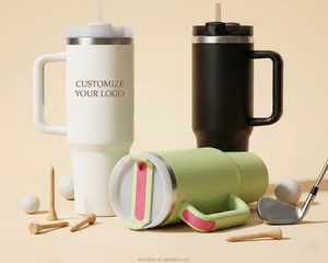 Custom 2025 Popular H2.0 Adventure <b>Travel</b> Coffee <b>Mug</b> 30oz 40oz Reusable Insulated Stainless Steel Tumbler with Handle and Straw - Product Image 3