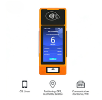 Validador de Autobús Magnético North M10L con Linux y Android, EMV L1/L2, 3G/4G, WiFi, GPS, Terminal NFC, Lector de Códigos QR y Tarjetas para Transporte Público