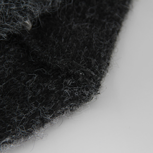 Nuevo invierno personalizado MERINO lana de punto pescador mujer Europeo Americano Color sólido Newsboy gorra - Product Image 5