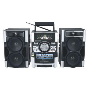 Máy thu thanh cassette di động lớn, kết nối với bộ thu sóng đa băng tần AM/FM/SW - Product Image 1