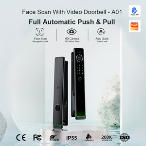 Liliwise Auto Ttlock Tuya Smart Electronic Door <b>Locks</b> 3D Face Recognition Doorbell Odm Smart <b>Lock</b> With Camera and Fingerprint - Product Image 5