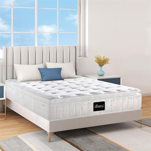 Manufacturer Mattresses Memory Foam Mattress Latex 100% Natural Pocket Spring Mattress Cheap Price Queen Size Velvet Medium