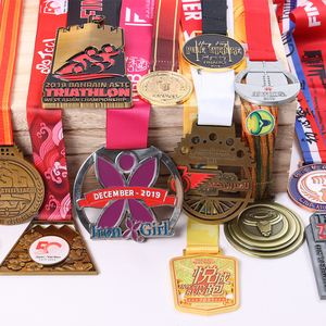 Manufacture Customized Design Sports Award <strong>Metal</strong> <strong>Medals</strong> 3D <strong>Metal</strong> <strong>Medal</strong> Lanyard Marathon Finisher <strong>Medal</strong> With Ribbon Lanyard - Product Image 6