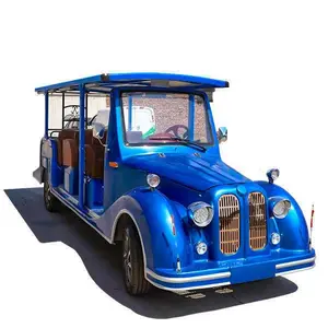 China Professional Manufacturer Supplier Design Theme Park Traditional Vintage Car Shopping Mall Electric Sightseeing Car