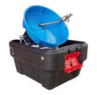 Machine de prospection spirale pour l'extraction de l'or et le traitement des minerais