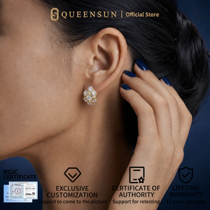 Pendientes <span class=keywords><strong>de</strong></span> Oro Sólido <span class=keywords><strong>de</strong></span> 9K con Diseño <span class=keywords><strong>de</strong></span> Cesta Tejida y Diamantes Cultivados en Laboratorio <span class=keywords><strong>DE</strong></span> VS, con Textura <span class=keywords><strong>de</strong></span> Rejilla, Joyería Fina <span class=keywords><strong>de</strong></span> Lujo <span class=keywords><strong>para</strong></span> <span class=keywords><strong>Mujer</strong></span> - Product Image 5