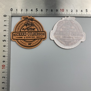 Patch de couro Patches personalizados para vestuário Logotipo em relevo Personalizado Faça Jeans Marca Etiqueta logotipo Tag para Jeans Couro Patch - Product Image 2