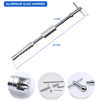 Kit de réparation de bosses de voiture en aluminium AI PDR avec étui souple, machine à débosseler, kit de suppression de bosses sans peinture