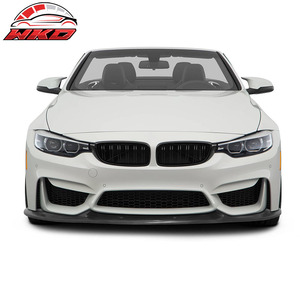 เหมาะสำหรับ BMW F80 m3 ปี 2015-2020  ลิ้นกันชนหน้า สีดำดิบ - Product Image 2