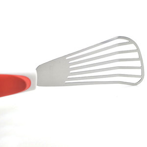 New Slotted Turner <strong>Fish</strong> Drain <strong>Spatula</strong> Shovel Professional Stainless Steel Wholesale Cheap Kitchen Cooking BBQ Tools <strong>Spatula</strong> - Product Image 3