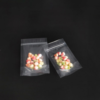 10x15 cm sacs en plastique réutilisables écologiques sachets debout transparents transparents sacs en plastique bodégradables