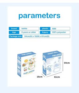 Centre d'activités simple et de sécurité 4 en <span class=keywords><strong>1</strong></span> Chaise jumper pour bébé Trotteur en plastique pour bébé avec musique - Product Image 4