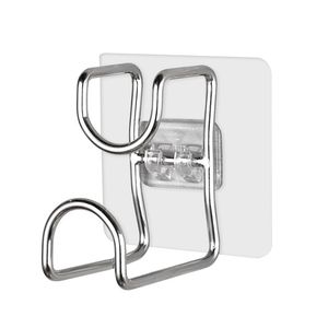Stainless Steel Bathroom Basin Hooks Suction Cup Magnetic Wall Mount Sink Stand Holder - Product Image 1