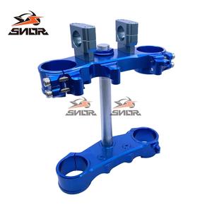 Piezas Modificadas CNC para Motocicleta SNOR, Abrazaderas Triples Superiores e Inferiores para <span class=keywords><strong>Honda</strong></span> CRF250L 300L, Eje de Dirección - Product Image 4