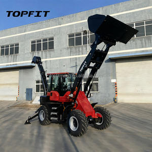 รถตักล้อยางขนาดเล็ก TOPFIT สำหรับงานเกษตรกรรม ความจุบุ้งกี๋ 1 ลูกบาศก์เมตร เครื่องยนต์ดีเซลเทอร์โบ ประสิทธิภาพการทำงานสูง - Product Image 1
