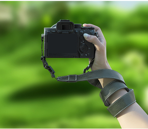 Bán Buôn 3Cm Chiều Rộng Bền Màu Đen Nâu Màu Xanh Lá Cây Da Dây Buộc Cổ Dây Đeo Vai Cho Canon Máy Ảnh Kỹ Thuật Số Hỗ Trợ OEM - Product Image 6