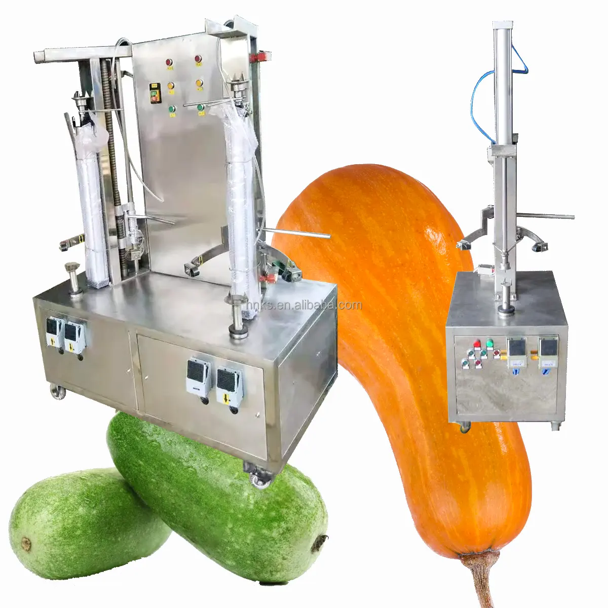 Industriële Kokos Watermeloen Meloen Pompoen Ananas Schilmachine Groente-En Fruitverwerkingsmachine