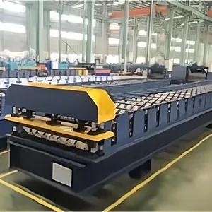 HUAHENG Brand CNC YX35-130-780 Corrugated Roof Sheet Roll Forming Machine Wall Tile Panels Roll Forming Machine in USA