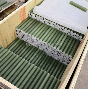 FRP Insulation Rod FR4 <b>Epoxy</b> <b>Resin</b> Rod Water Green <b>Epoxy</b> Fiberglass Rod Customization - Product Image 5