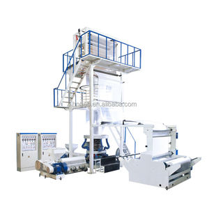 Máquina Extrusora de Película Plástica Rotativa de Doble Cabezal GEB Automática para HDPE, LDPE y LLDPE - Product Image 4