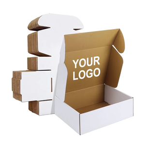 Nhà Máy Bán buôn Durable double side Trắng sóng hộp bưu phẩm in hộp carton - Product Image 1