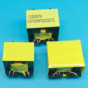 Transformador de potencia de alta frecuencia Vertical 5 + 5 de alta calidad Serie completa Especificaciones personalizadas PQ26 y PQ35 Fabricante directo - Product Image 1