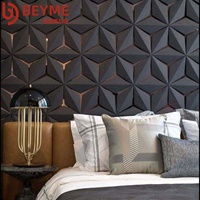 Panneaux acoustiques muraux 3D industriels modernes, nouveau design, feutre polyester insonorisant, décoratifs pour l'intérieur, certifiés CE, OEM
