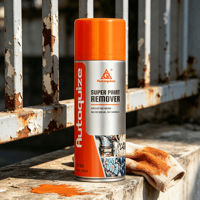 Décapant de peinture puissant pour éliminer les revêtements tenaces sur le métal, le bois et les surfaces dures avec un super décapant de peinture à action rapide