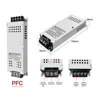 Alimentation électrique Bina 5V 200W pour module matriciel d'affichage LED 40A PFC SMPS avec certification CE, prix d'usine Shenzhen