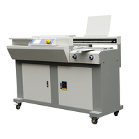 Machine de reliure automatique intelligente BM600 à colle EVA, reliure parfaite, haute efficacité, reliure de livres A3, reliure lisse pour bureau/imprimerie