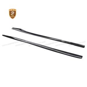 VRS stile in fibra di carbonio minigonne laterali estensione Sideskirt per <span class=keywords><strong>Nissan</strong></span> <span class=keywords><strong>GTR</strong></span> R35 2017 modello di <span class=keywords><strong>auto</strong></span> - Product Image 2