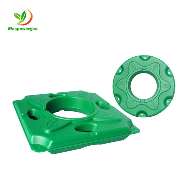 Vert forme ronde &amp; carrée 30X30CM