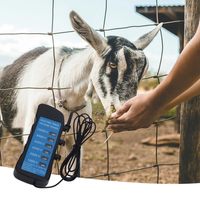 Testeur de tension de clôture électrique, testeur de clôture portable, outil de test d'équipement agricole au néon, détecteur de défauts Max 1000V-10000V