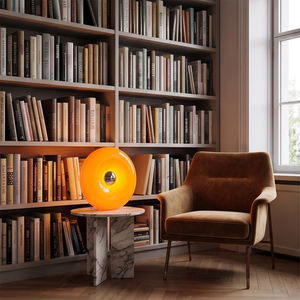 Lampe murale LED ronde moderne 2-en-1, lampe de table Donut, applique murale nordique minimaliste, lampe de bureau pour la maison, la chambre et la décoration d'hôtel - Product Image 2