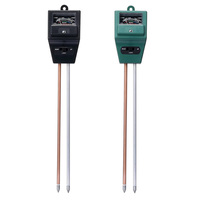 Medidor de humedad del suelo 3 en 1 para plantas, acidez, humedad, luz solar, prueba de suelo, no necesita batería, probador de suelo para interiores y exteriores