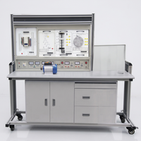 Dispositivo de Entrenamiento de Controlador Lógico Programable, Automatización Industrial, Equipo de Laboratorio de Ingeniería Metálica RUIMU RM-F126