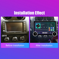 Radio para Auto de 11.8 Pulgadas para Jeep Compass Patriot 2010-2016, Pantalla QLED DIAMOND 2K, Estéreo Android 2Din, Reproductor de DVD para Auto, Carplay, DSP