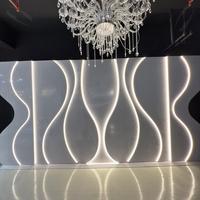 Support d'étape de LED-vague-mariage-toile de fond de PVC Offres Spéciales pour la toile de fond d'événement