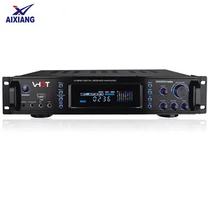 Stereo ev sineması amplifikatör alıcı ile USB/MP3/AM/FM TUNER/BT giriş ve alt sinyal çıkış fonksiyonu