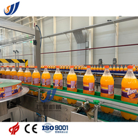 Complete Drank-En Sapproductielijn Industriële Fabriek Koolzuurhoudende Drankmachine Met Cip-Systeem