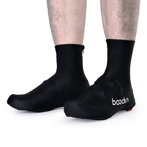 HBG 1374 haute qualité imperméable chaussures de cyclisme couverture anti-saleté chaussures de <span class=keywords><strong>vélo</strong></span> de <span class=keywords><strong>route</strong></span> couverture hommes confortable Booster <span class=keywords><strong>vélo</strong></span> chaussure couverture - Product Image 1