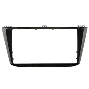 9.2 inch MIB đài phát thanh khung đàn Piano màu đen Stereo tấm gắn Dash cài đặt bezel TRIM Kit cho VW TIGUAN MK2 2017-2020