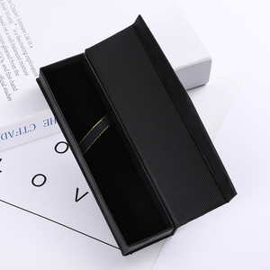 Bán buôn khuyến mại Hộp bút biểu tượng tùy chỉnh thiết kế đơn giản sang trọng trường hợp màu đen hộp cho quà tặng bút - Product Image 6