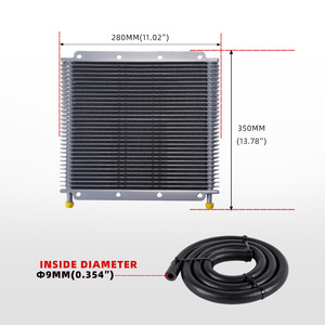 Kit de radiateur en aluminium pour refroidisseur d'huile de transmission, 19, 25, 32 rangées, pour la mise à niveau et la rénovation automobile - Product Image 4
