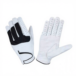 Gant de golf MUDASSAR SPORTS GG/146 en cuir véritable premium antidérapant pour main gauche, respirant, avec fermeture à boucle, vêtements de sport pour hommes, soie - Product Image 6
