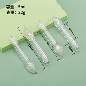 Tubo de Brillo Labial de Plástico Estilo Chino de 5 ml, Diseño Especial, Gran Cantidad en Existencia, Forma Única - Product Image 4