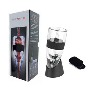 New Design Elegant Waterfall Single Cup Aerating Pourer Wine Aerator Decanter for wine